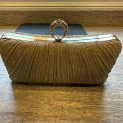 Formal Gold Handbag 