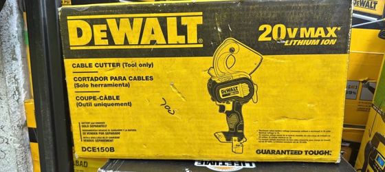Dewalt 20v cordless cable cutter tool only
