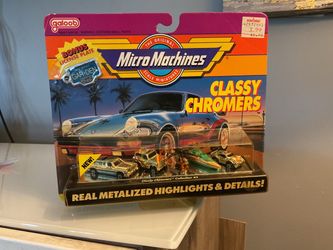 Sealed Galoob Micro Machines Classy Chromers #3 Vintage 1990