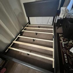 Cama full con box spring