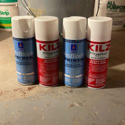 Kilz Primer Cans