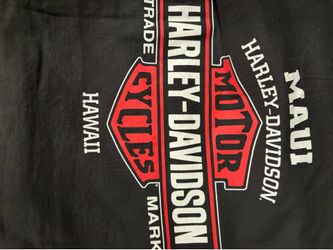 Large Harley tshirt
