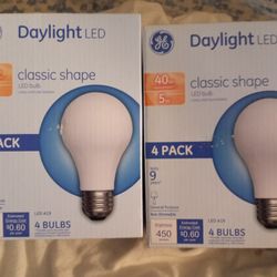 GE Daylight LED Classic Shape 40 W Light Bulb