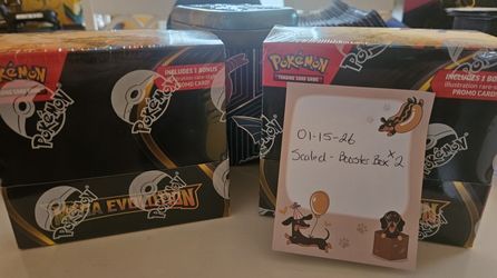 Mega Evolutions Enhanced Booster Box x2