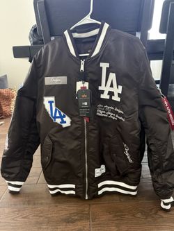 WORLD SERIES LA DODGER JACKET