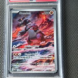 PSA 9 groudon Illustration rare
