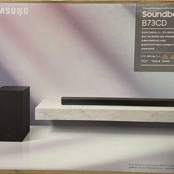 Samsung HW-B73CD 5.1 Channel SoundBar Includes DTS Virtual & Wireless Subwoofer New Open Box 