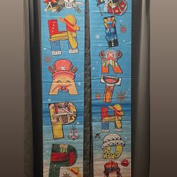 One Piece Happy Birthday Banner 