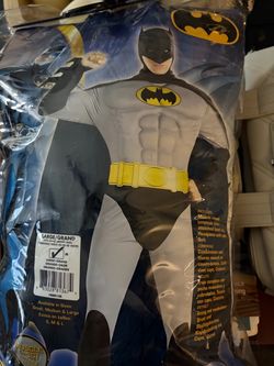 Batman muscle deluxe costume