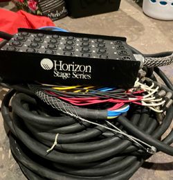 Horizon stage series audio snake and equipment