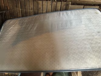Twin mattress and frame