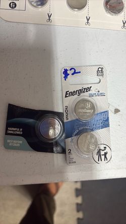 Cr2025 and cr2016 batteries