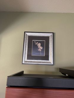 Framed Orchid Floral Wall Art for both frames