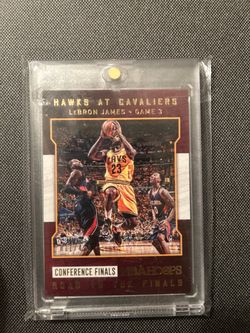 2015 Panini NBA Hoops Road to the Finals Conference out of 499 LeBron James #72
