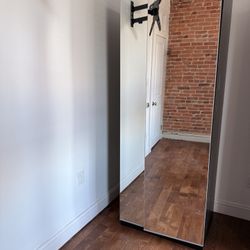 2 Mirrored Cabinets w/ Storage – New Condition!