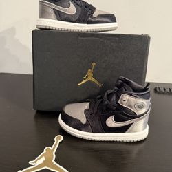 Jordan 1 Retro High OG “Satin Shadow” (Toddler)