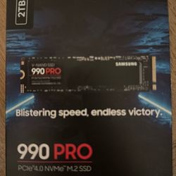 Samsung 990 Pro NVMe SSD PCIe 2TB