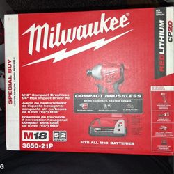 Milwaukee M18 Brushless Drill