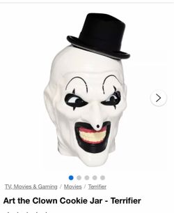 Art the Clown Cookie Jar - Terrifier