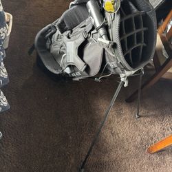 Pebble Beach Golf Bag Stand 