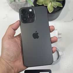 iPhone 14 Pro Max 128Gb Unlocked Black 100% ! Battery 🔋 😍