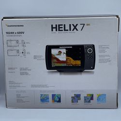 Humminbird HELIX 7 CHIRP MEGA DI GPS G4 Fish Finder Depthfinder 411610-1  for Sale in New York, NY - OfferUp