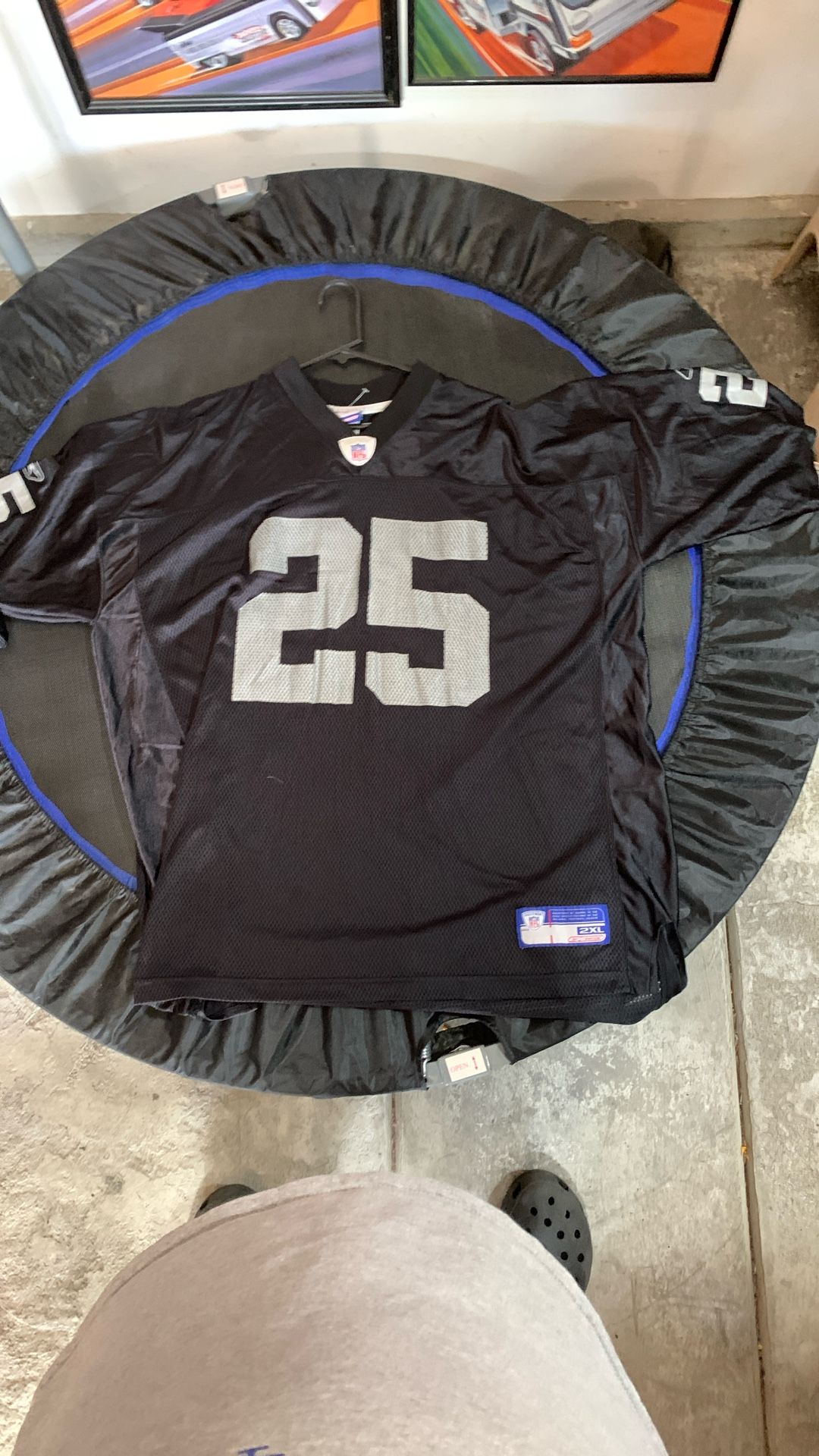 Raiders jersey #25Gardner
