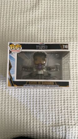 Funko Pop! Rides Super Deluxe: Marvel: Black Panther: Wakanda Forever - Shuri in Sunbird #110