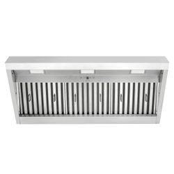 42" Range Hood Insert, Ultra Quiet Stainless Steel 8" Ducted with 1200 CFM Powerful Suction