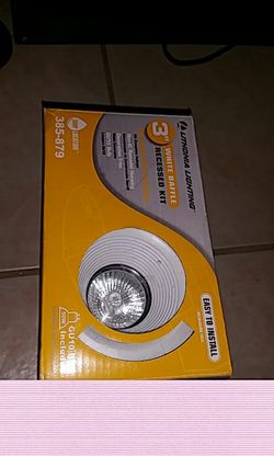 3" Recessed light kit