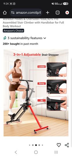 Yoleo Adjustable Stair Stepper