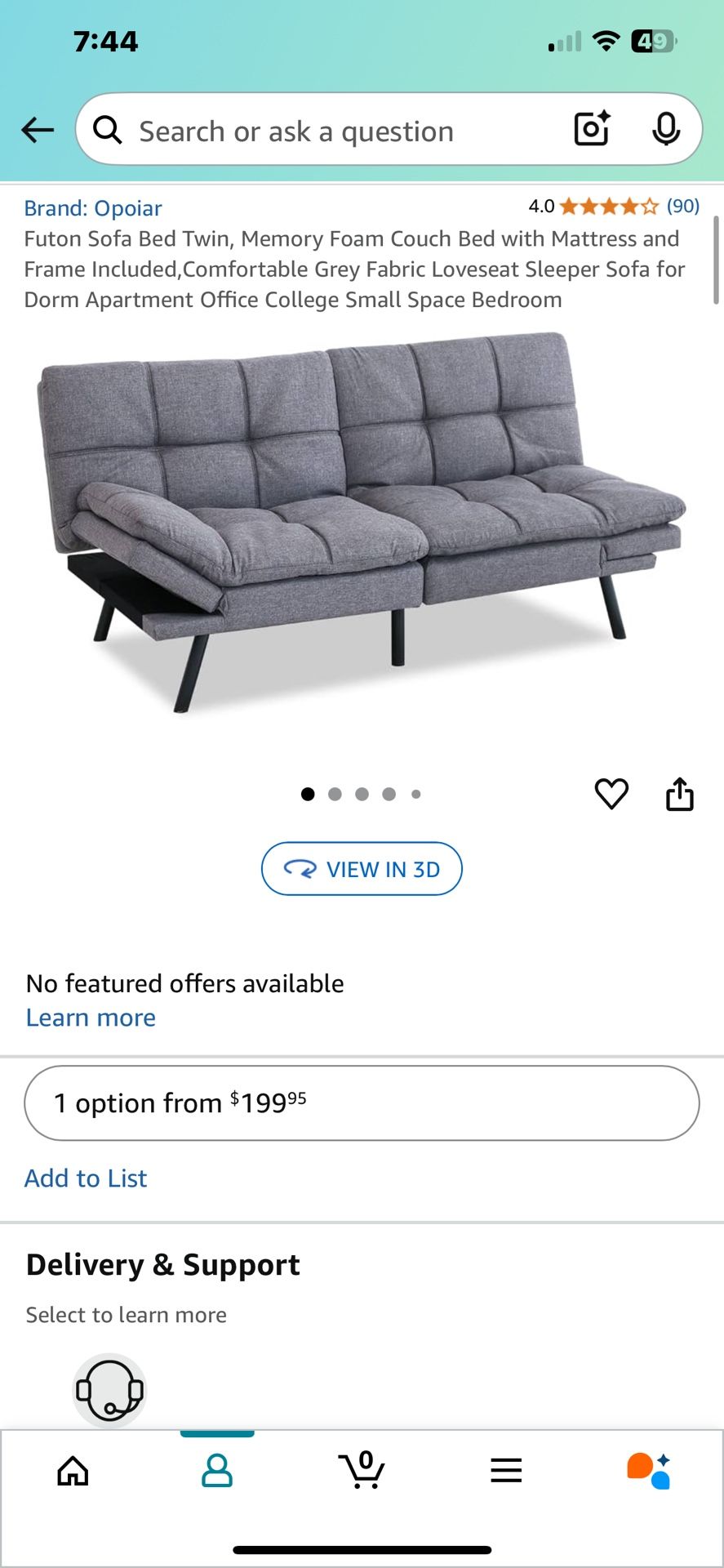 Broken Futon