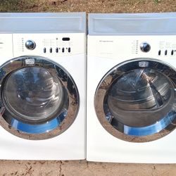 Excellent Working High Efficiency Washer And Electric Dryer Free Delivery 