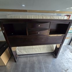 Book Case Style Queen Bed