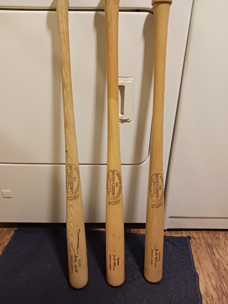 Louisville Slugger Collectable Bats