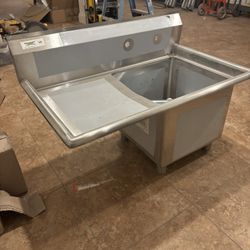 Industrial Prep Kitchen Sink