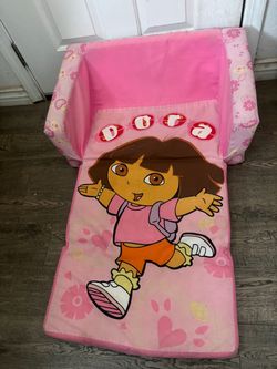 Dora the Explorer Kids Fold-Out Sofa Chair
