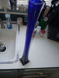 Cobalt Blue Bud Vase