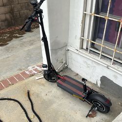 Fast electric scooter