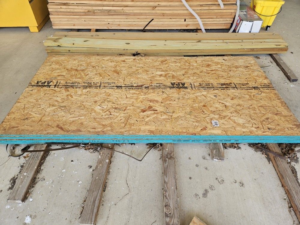 7/16" X 4' X 8' OSB