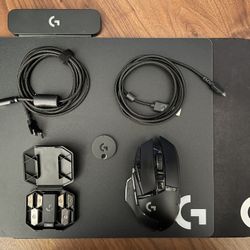 Logitech G915 Lightspeed, G502 Lightspeed and Powerplay Mat