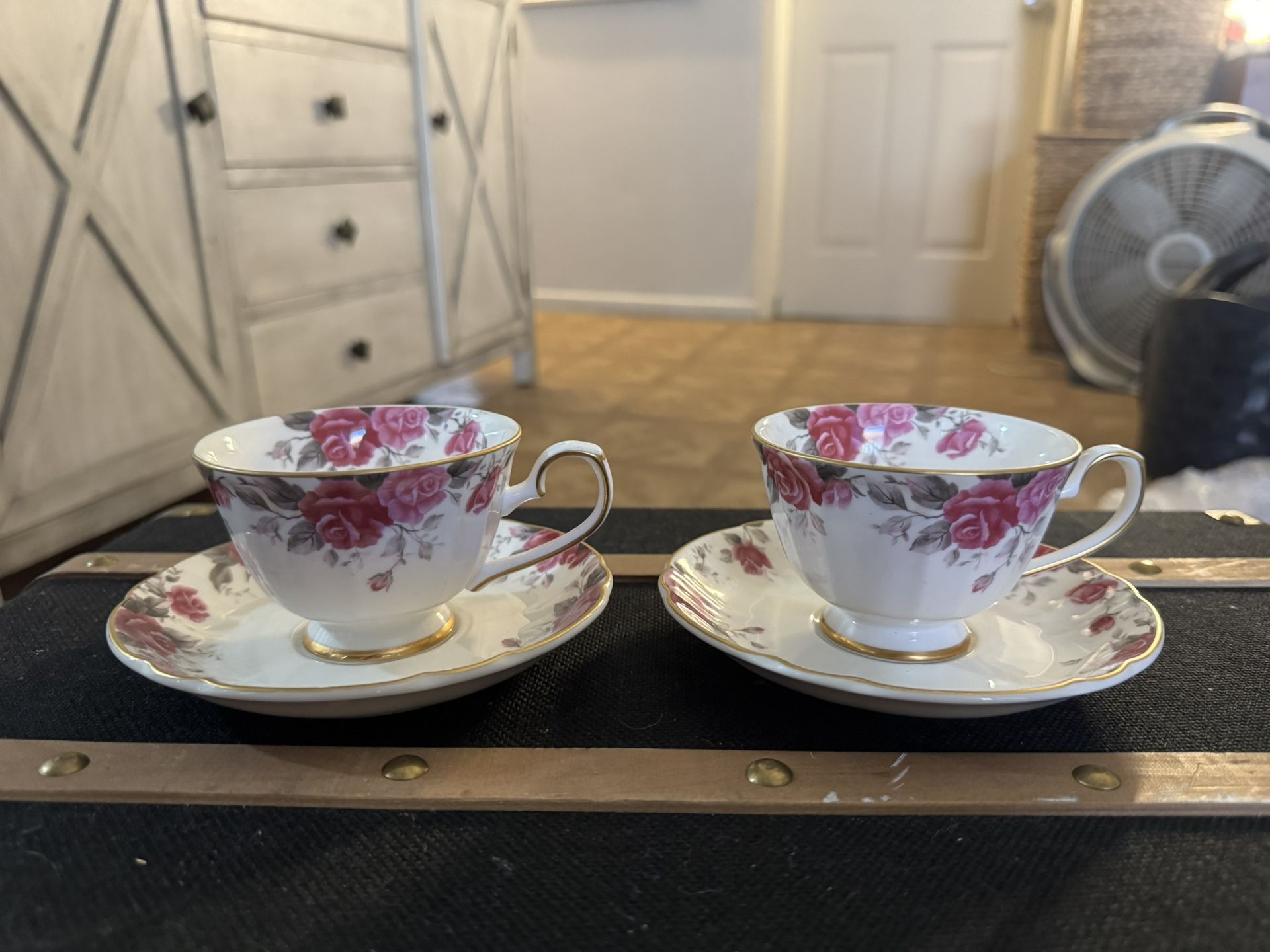 fine china, such as the teacups
