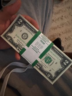 Brand new 2 two dollar bills