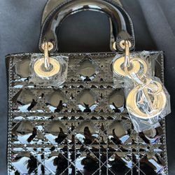 Christian Dior black bag