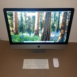 Apple iMac 27-inch Retina 5K (Early 2019) 3.60GHz 8-Core Intel Core i9-9900K @ 3.60GHz. 16GB. 1TB SATA. macOS Sequoia 15.7