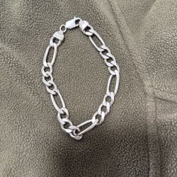 925 Silver Fígaro Bracelet 