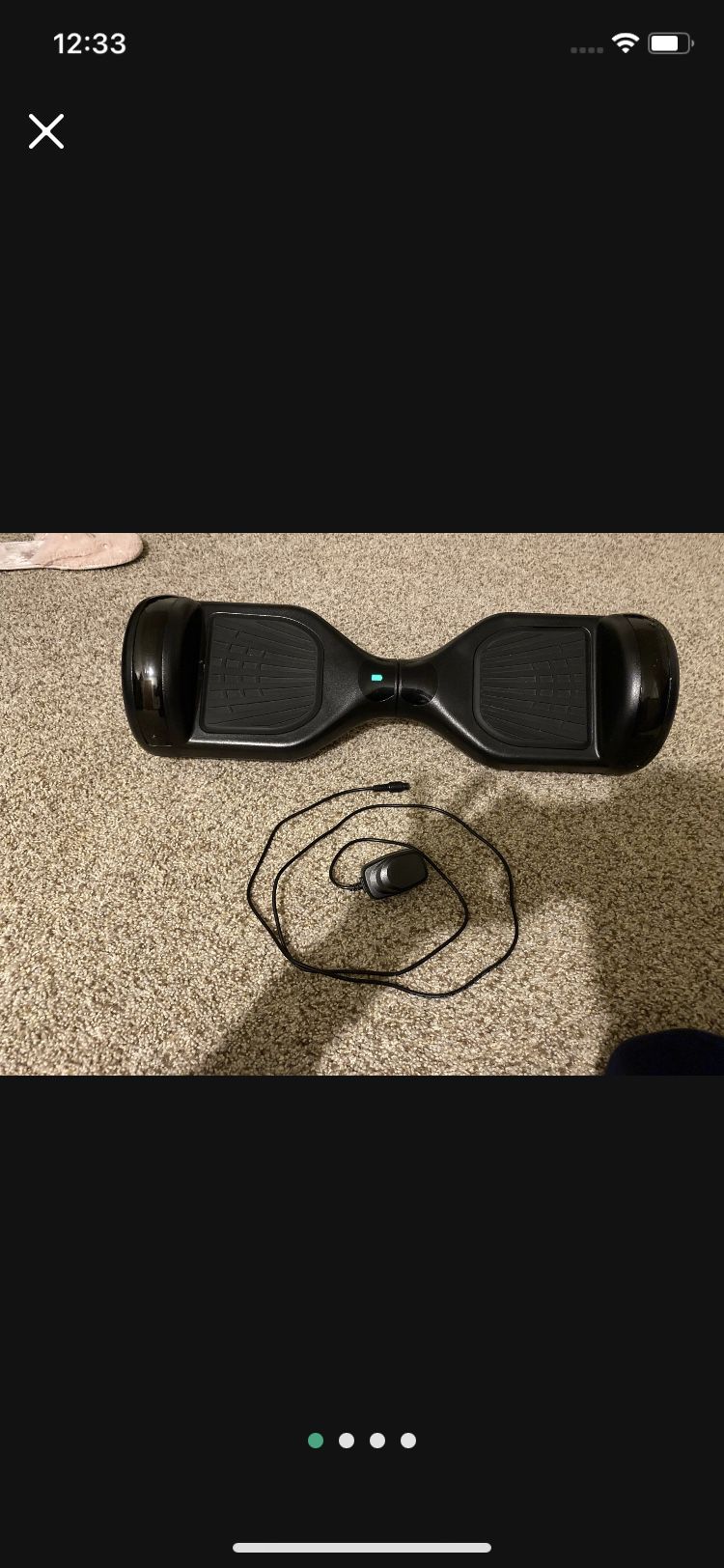 Hoverboard With Rainbow Lights [Charger Included]