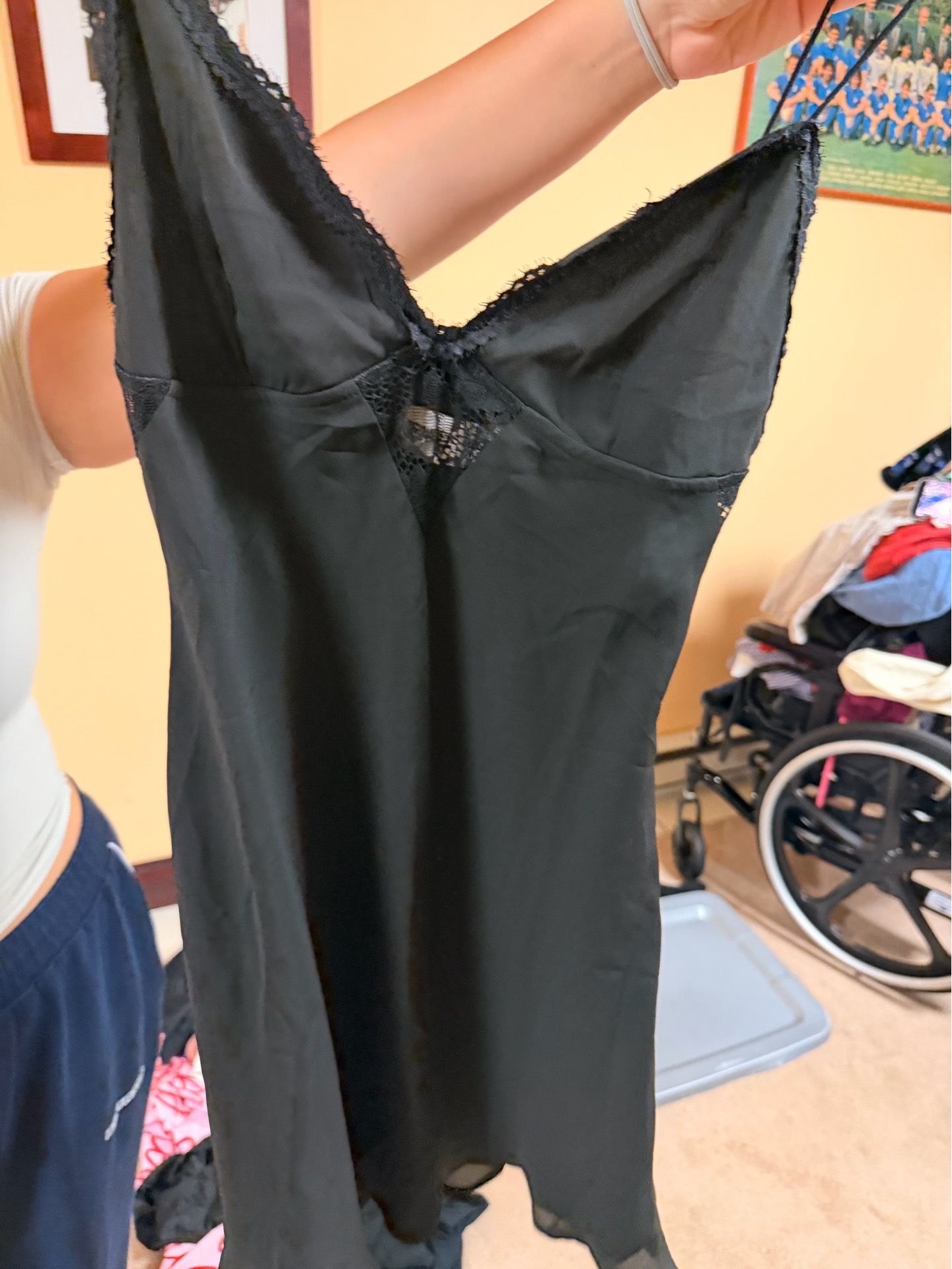 PRINCESS POLLY BLACK MINI DRESS
