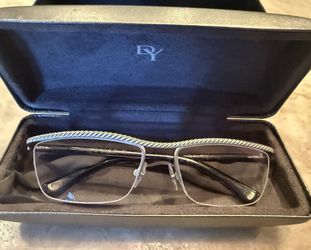David Yurman Sterling Silver Cable Eyeglasses