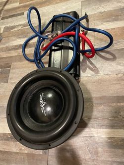 12” skar sub & box